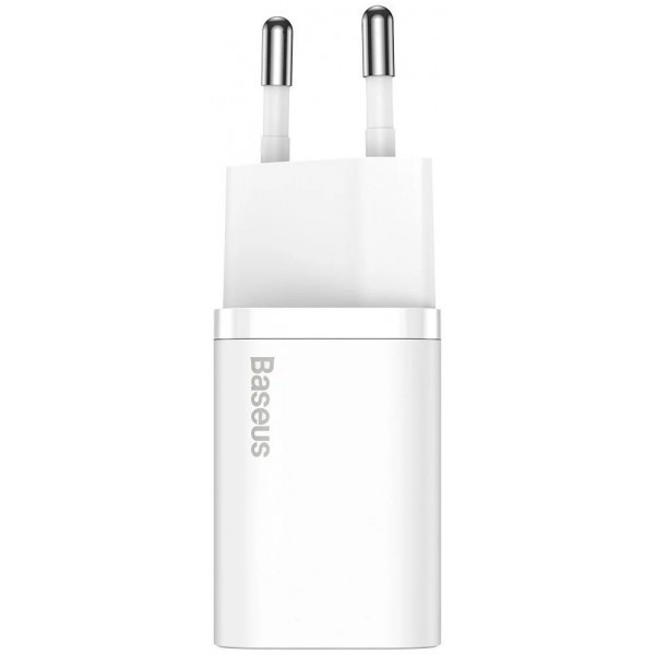 Зарядний пристрій 1xUSB 25W (USB-C) + Cable Type-C Білий Baseus (TZCCSUP-L02) Киев - изображение 3