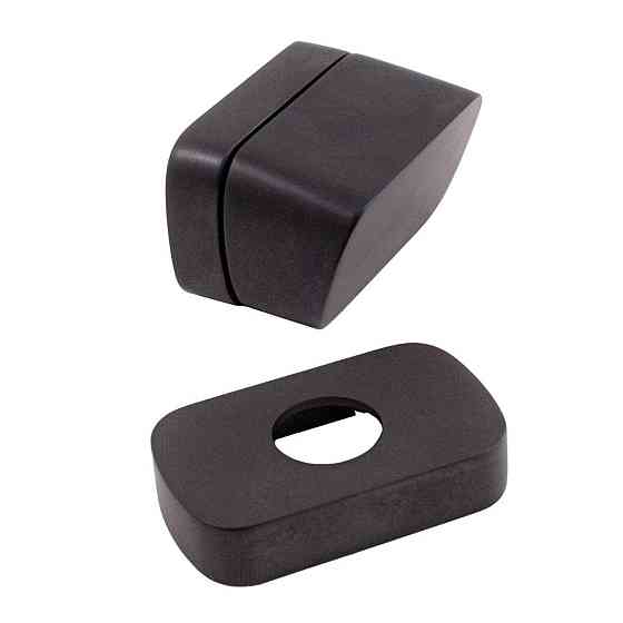 Дверна накладка під WC M&T Minimal2.0 148367 титан/чорний матовий Київ