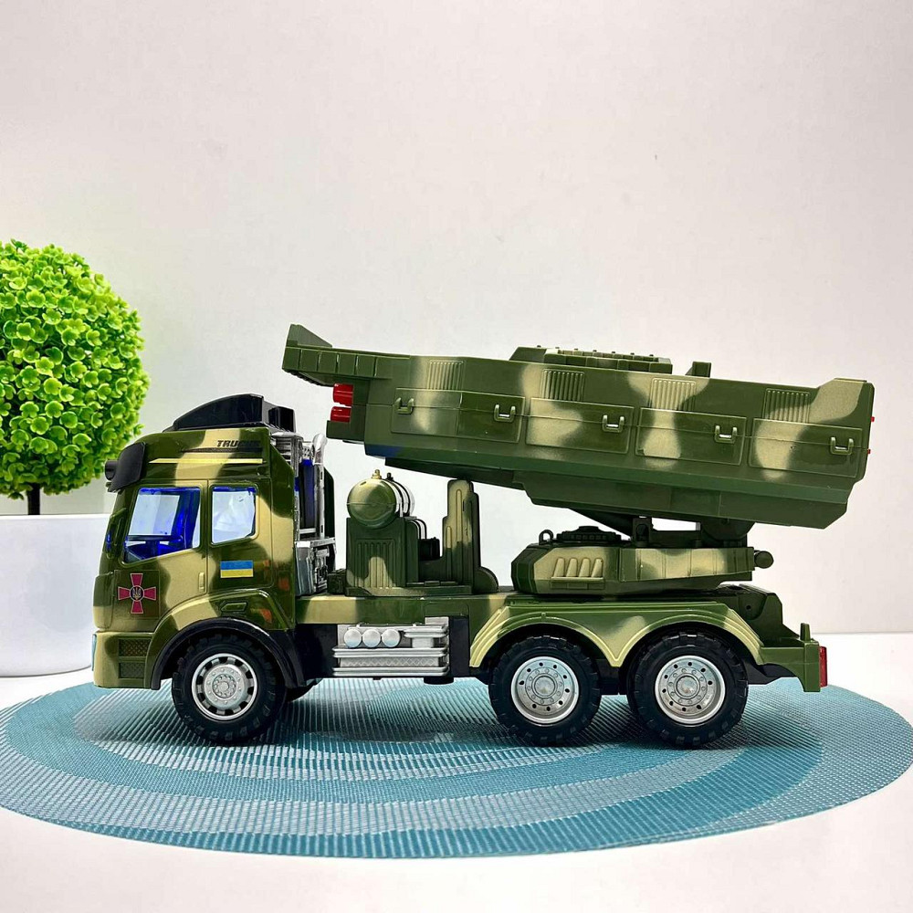 Машина на радіокеруванні TK Group військова вантажівка з ракетною установкою Зелений (78744) Чернигов - изображение 5