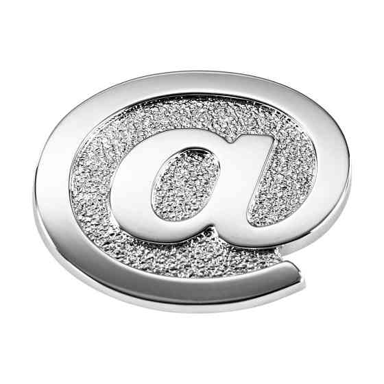 Наклейка 3 см Знак @ Киев