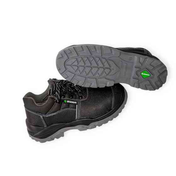 Напівчеревики Boston захисні р 41 шкіра, сталева підноска, 4-х шовні з'єднання, маслобензостійкі Мукачево