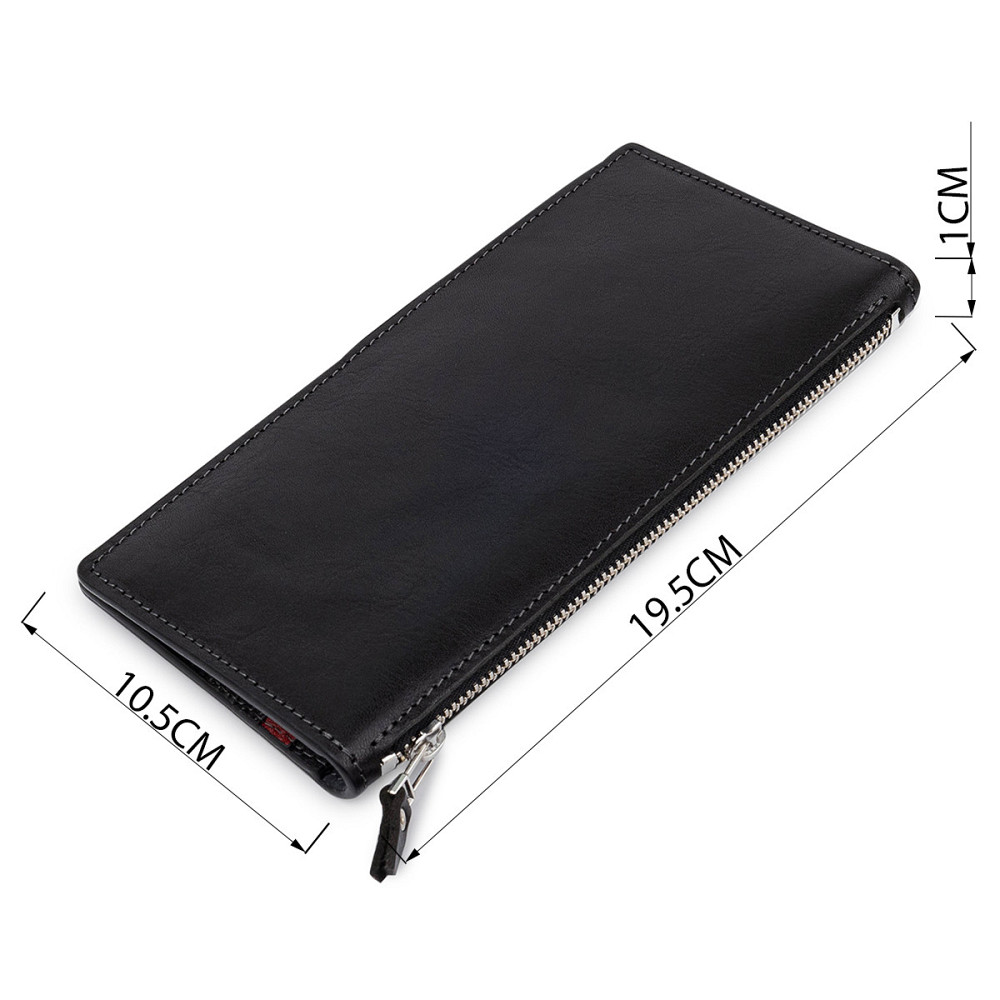 Оригинальное кожаное портмоне унисекс GRANDE PELLE 11513 Черный Киев - изображение 4