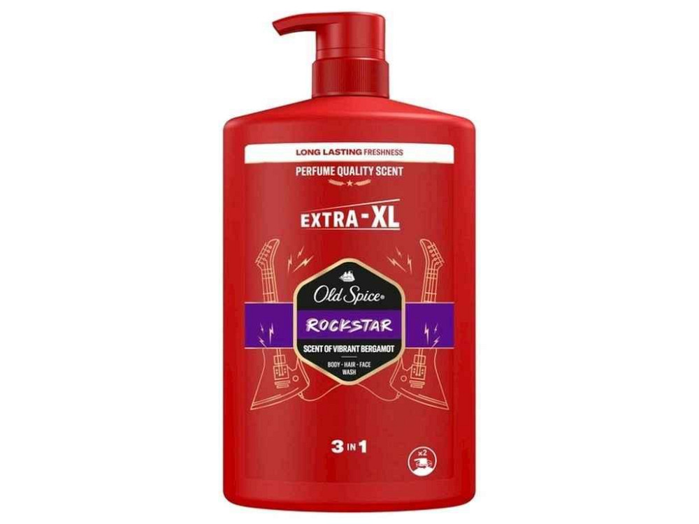 Гель-шампунь для душа 1л Rockstar ТМ OLD SPICE Киев - изображение 1
