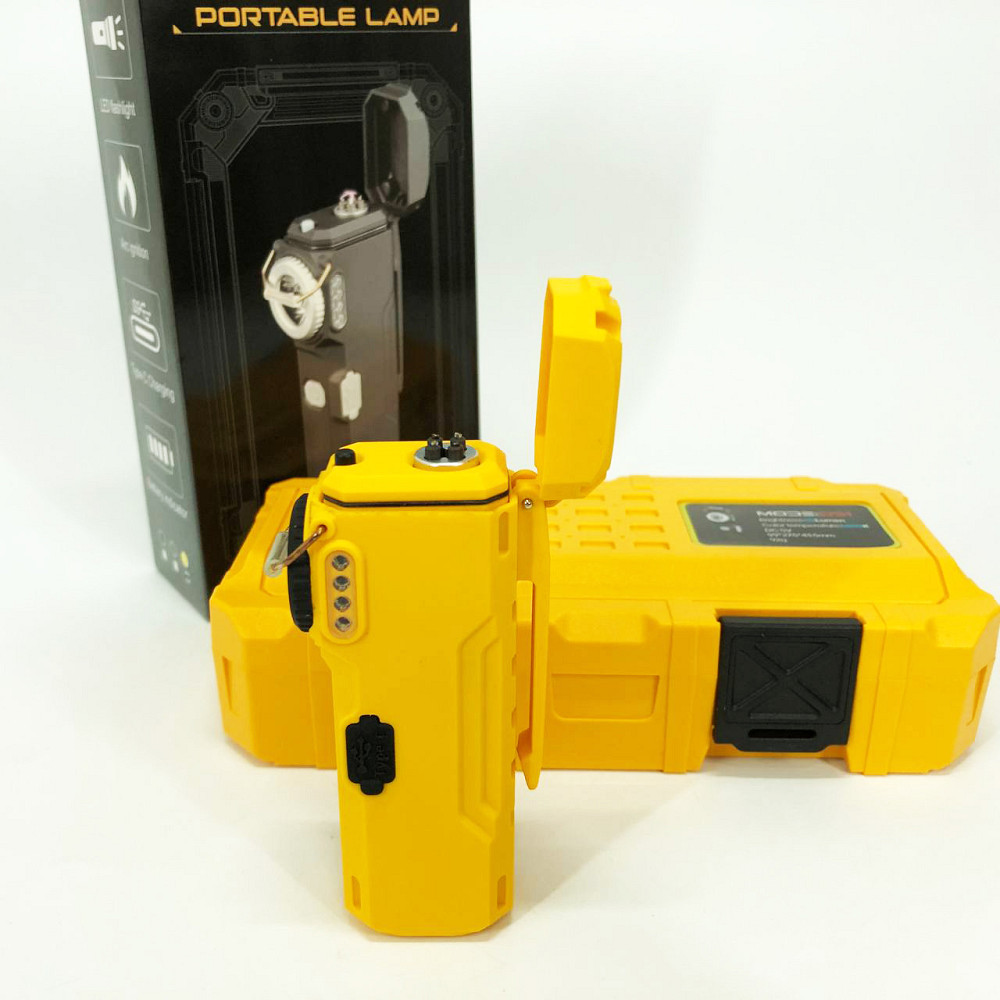 Електроімпульсна запальничка D51-COB, Електрична запальничка для сигарет usb сенсорна FC-16 Львів - фото 3