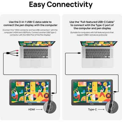 Графічний планшет Parblo Coast 16 Pro Gen2 (COAST16PROG2) Вінниця