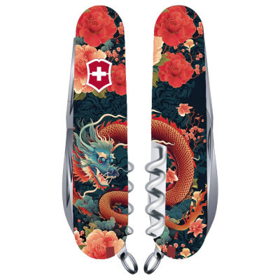 Нож Victorinox Huntsman Zodiac 91 мм Китайський дракон (1.3713_Z3200p) Винница - изображение 1