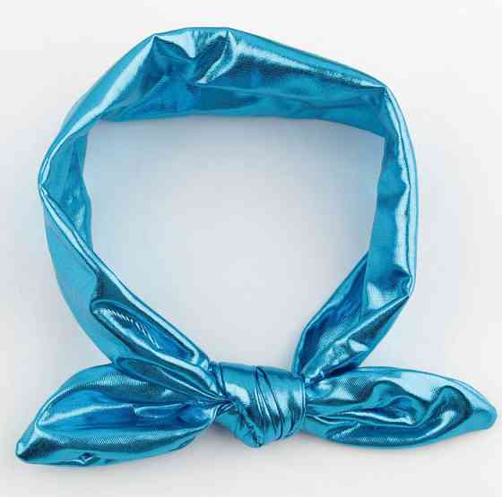 Пов'язка Солоха дитяча one size блакитний Київ