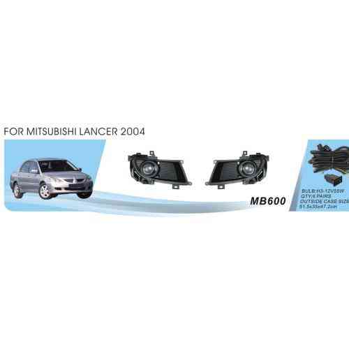 Дополнительные фары Mitsubishi Lancer 2000-2004 MB-600 H3 12V 55W с электропроводкой Харьков