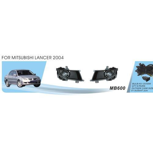 Дополнительные фары Mitsubishi Lancer 2000-2004 MB-600 H3 12V 55W с электропроводкой Харьков - изображение 1