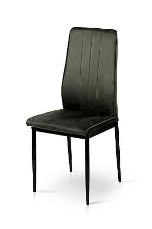 Стілець Річь, чорний/велюр графітовий Київ