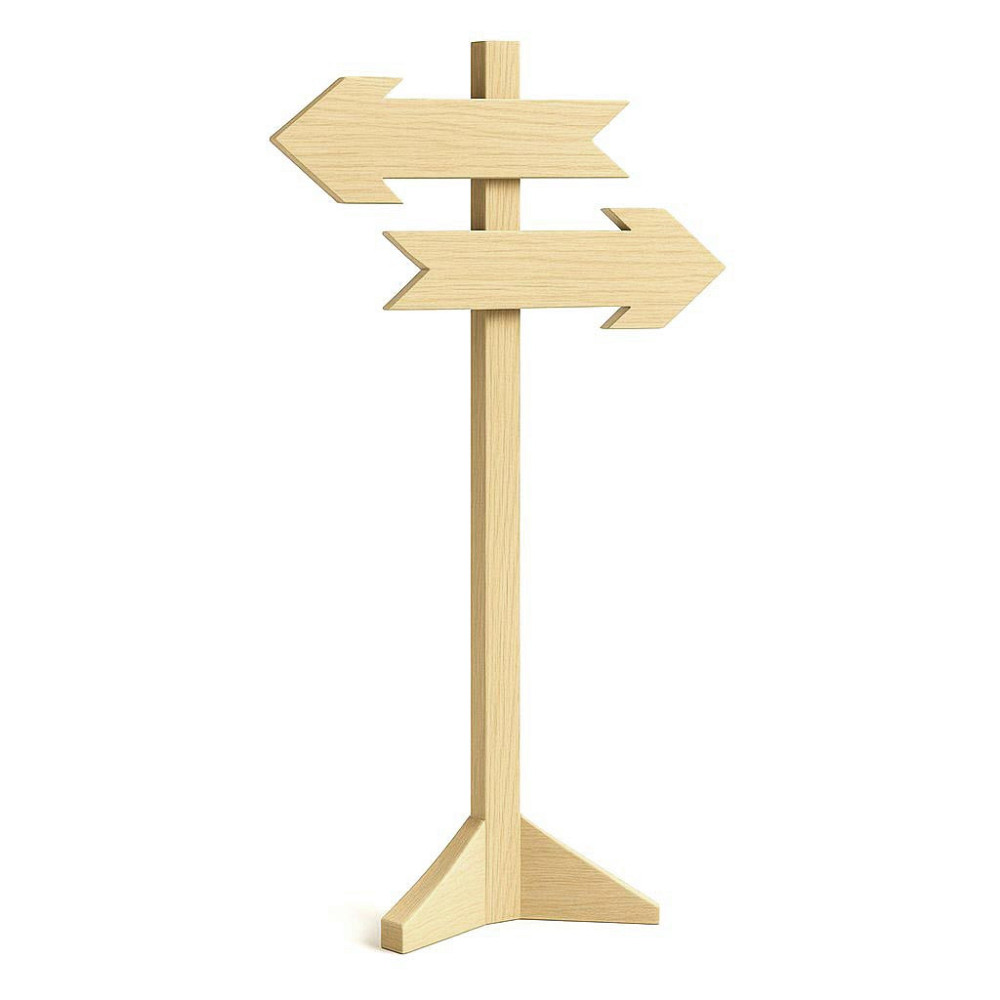 Напольная стрелка-указатель 