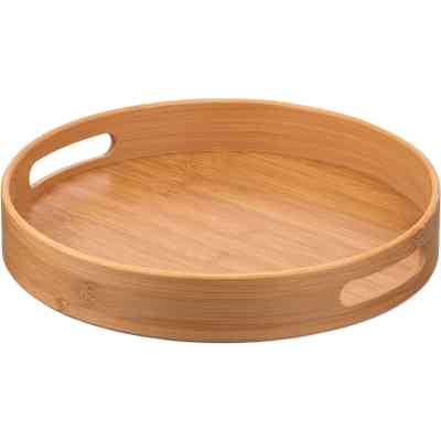 Поднос Ardesto Midori, 30х5см, бамбук, кругла (AR1430BR) Винница