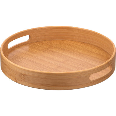 Поднос Ardesto Midori, 30х5см, бамбук, кругла (AR1430BR) Винница - изображение 1