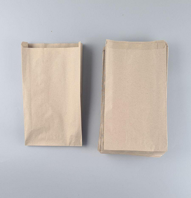 Бумажные пакеты саше крафт бурий, 170х50х300, 40г/м2 (100 шт) Харьков - изображение 1