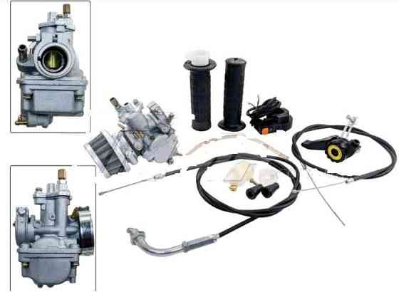 Карбюратор веломотор (F50/F80) (ручка газа, тросы) Мукачево