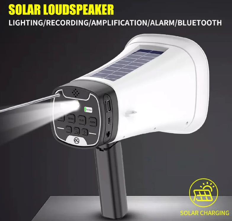 Гучномовець L026 Bluetooth на сонячній батареї, чорно-білий Винница - изображение 2