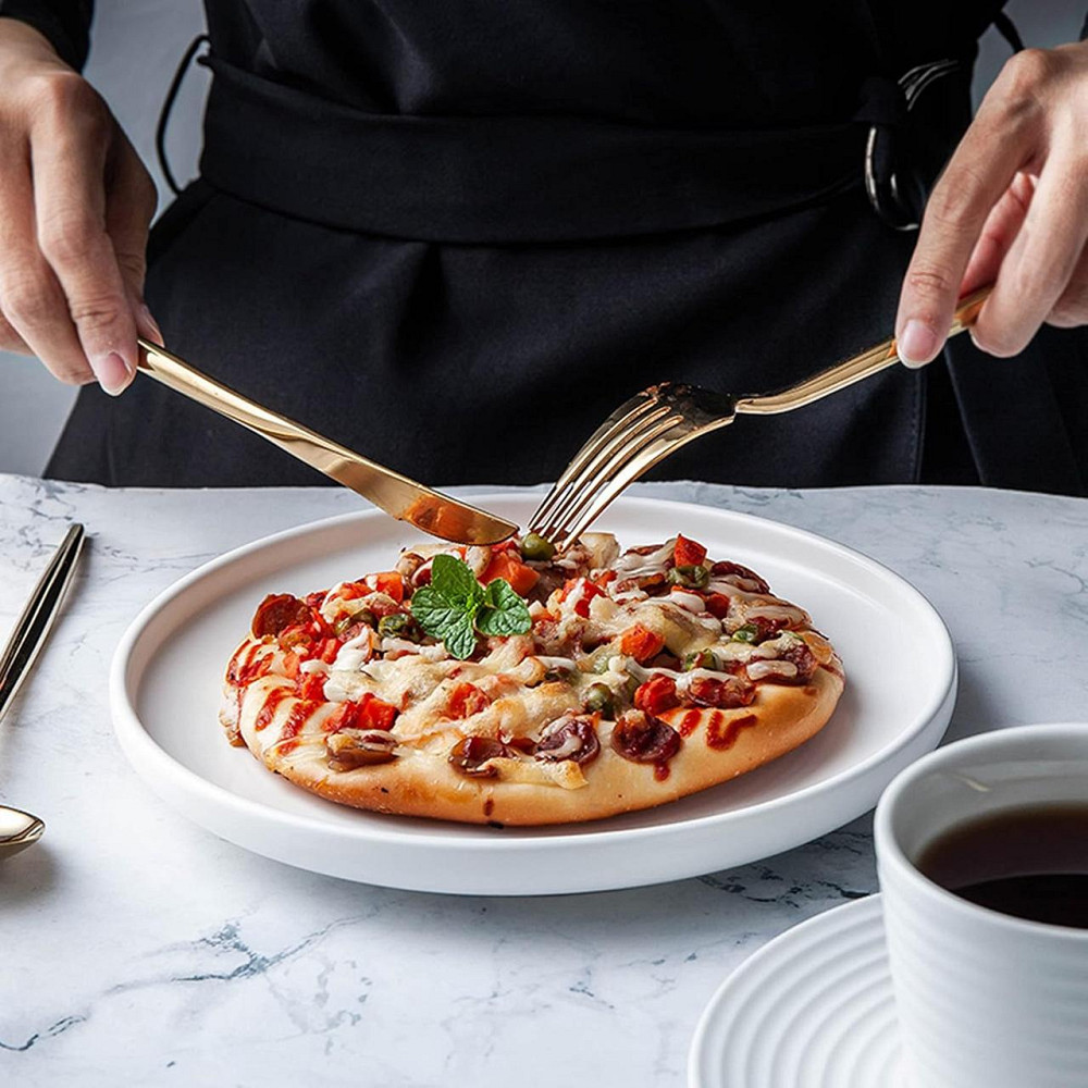 Золотой набор столовых приборов на 6 персон, 24 предмета Киев - изображение 7