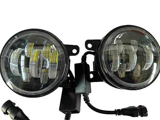 Протитуманні фари LED універсальна 3,5 дюйми 90мм туманка 70 ват біла(один режим) Харків