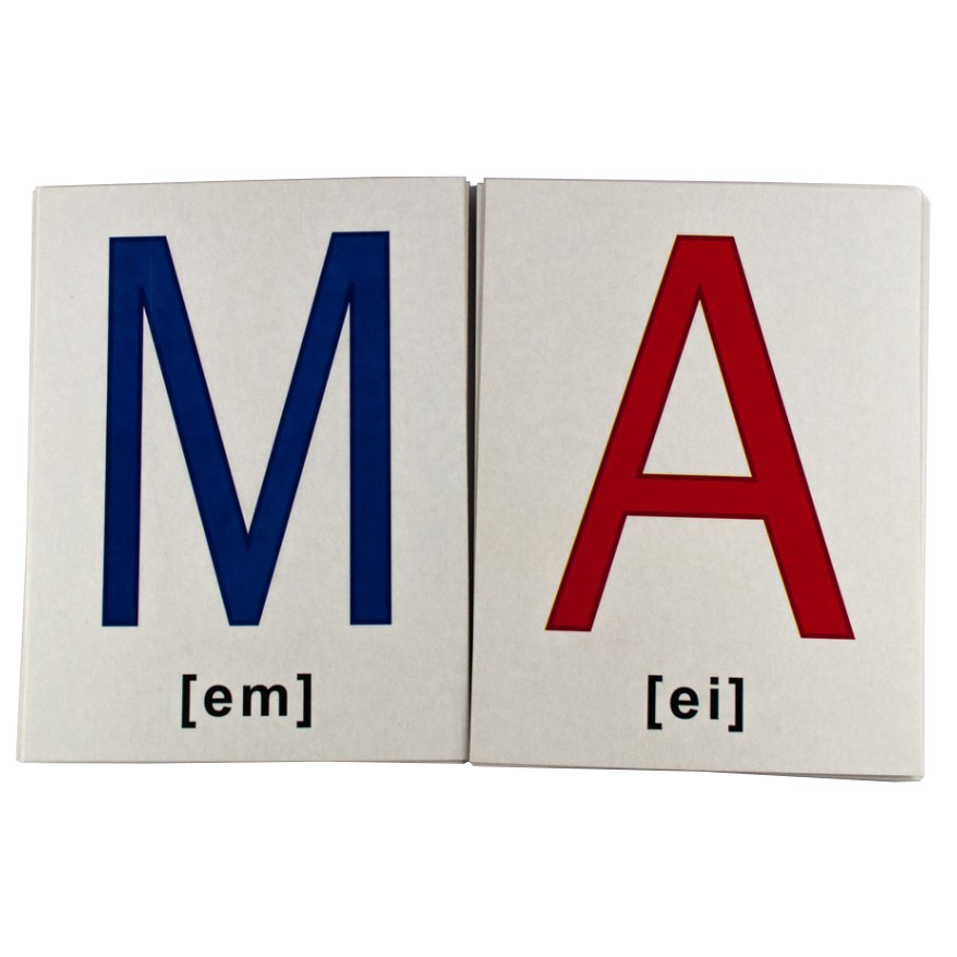 Большие обучающие карточки Буквы Английские 72949 А 5 200х150 мм Винница - изображение 3