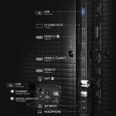 Телевизор Hisense 100E7Q PRO Винница