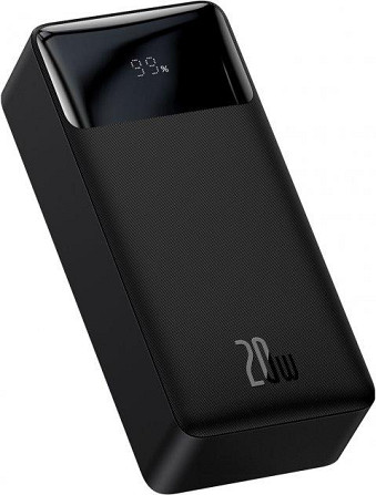 Зовнішній зарядний пристрій Baseus Bidow Digital Display 30 000mAh 20W PPDML-N01 Чорний Вінниця - фото 1