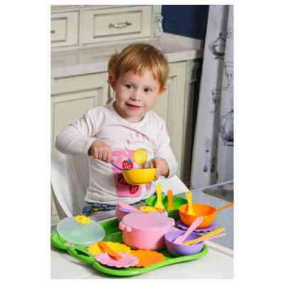 Ігровий набір Tigres посуда столова Ромашка 43 елемента (39149) Вінниця