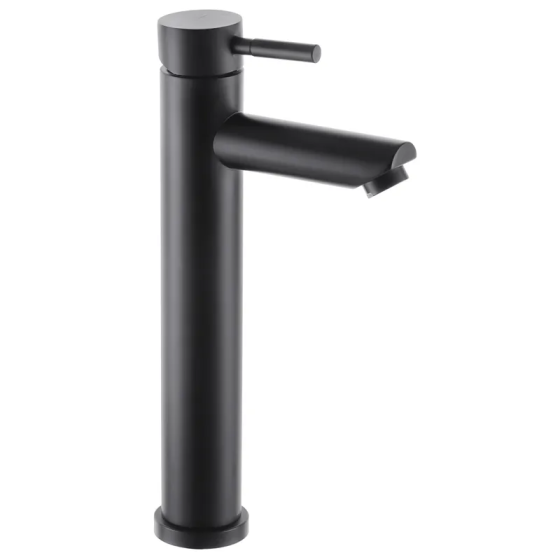 Черный смеситель для умывальника из нержавеющей стали SUS304 Mixxus SUS-001-High Харьков