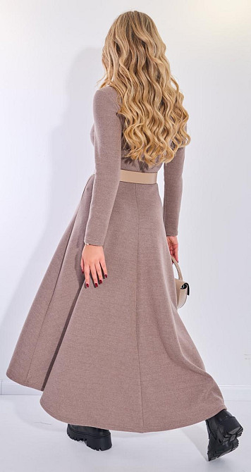 Стильное тёплое платье (42) Киев - изображение 9