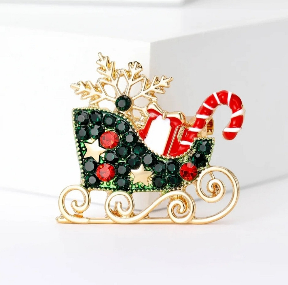 Брошка "Санки" Сміла - фото 1