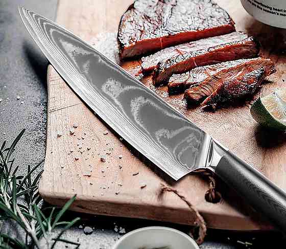 Професійний універсальний ніж 21 см із дамаської сталі GRILLI 777143 Код: 012316 Рівне