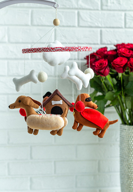 Дитячий мобіль на ліжечко «Такси супер-герої» Київ - фото 3