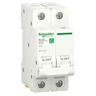 Автоматичний вимикач Schneider Electric RESI9 6kA 2P 50A C (R9F12250) Вінниця