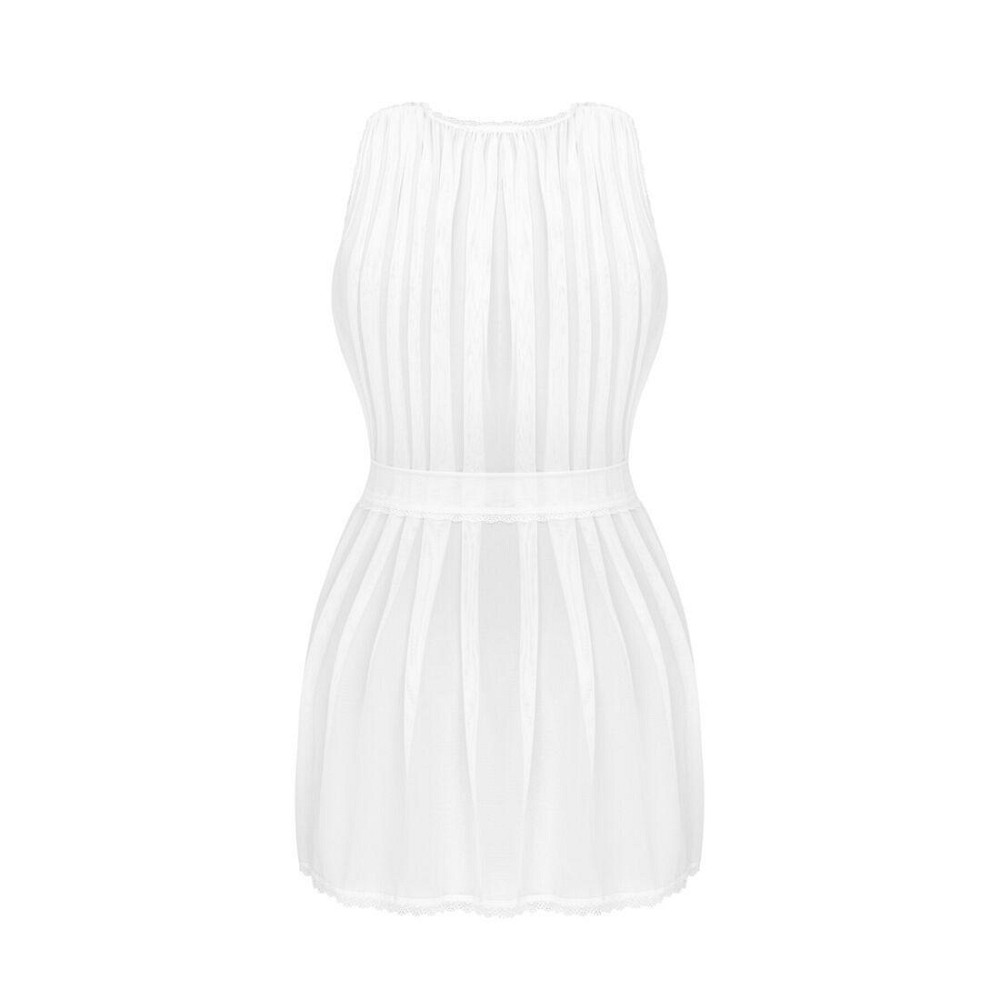 Напівпрозорий пеньюар Obsessive Heavenlly peignoir XL/2XL Sex Aura Київ - фото 4
