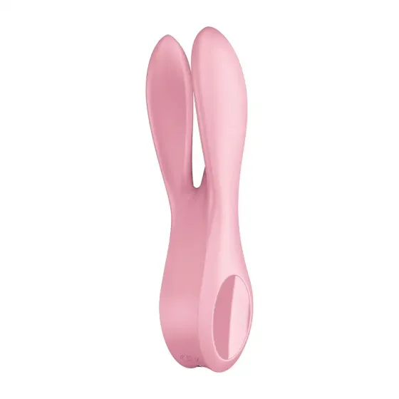 Клиторальный вибратор Satisfyer Threesome 1 Pink с тремя гибкими пальчиками Львов