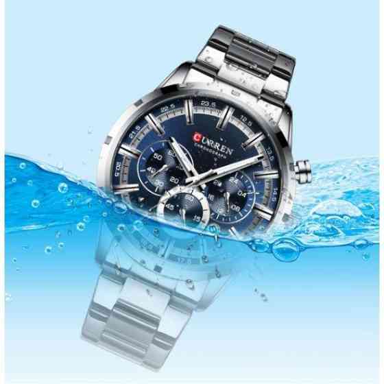 Чоловічий наручний годинник Curren Flag Вінниця