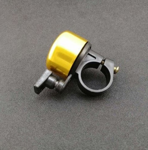 Ударный звонок для велосипеда, вело звонок Feel Fit металл Желтый Бровары - изображение 4