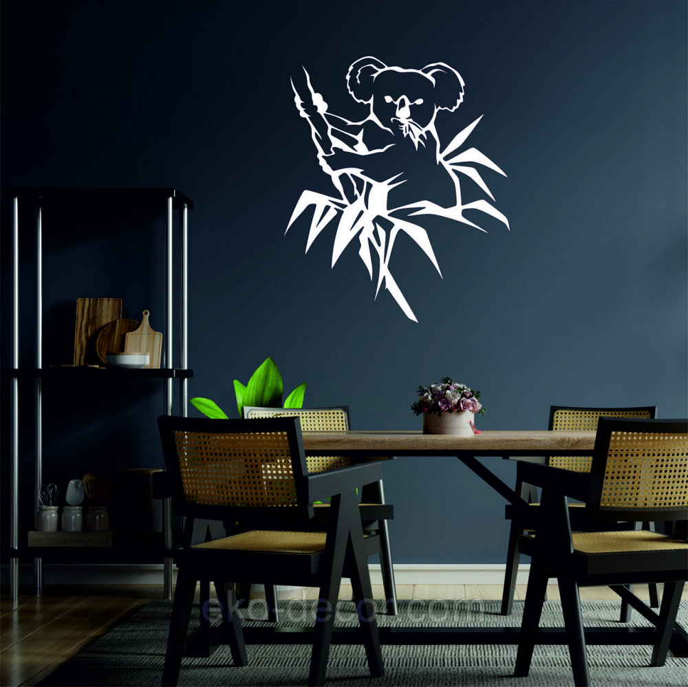 Декоративное настенное Панно «Коала»  Декор на стену 70*60 см, Белый Киев - изображение 3