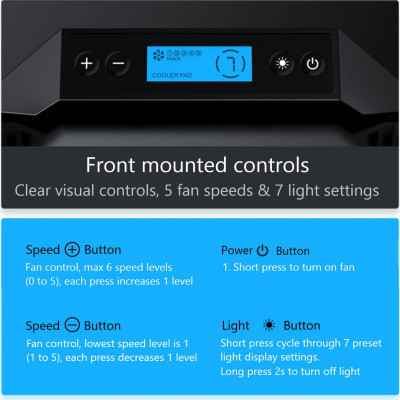 Подставка для ноутбука IceCoorel 10-15.6
