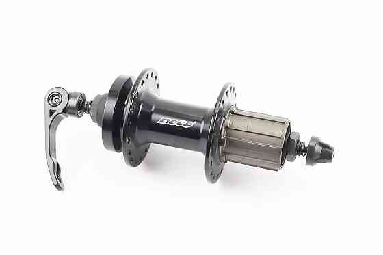 Втулка задня MTB алюмінієва 14Gx36H під касету 8-10зв, Disk-brake, кріпл. ексцентрик, чорна MS37R Київ