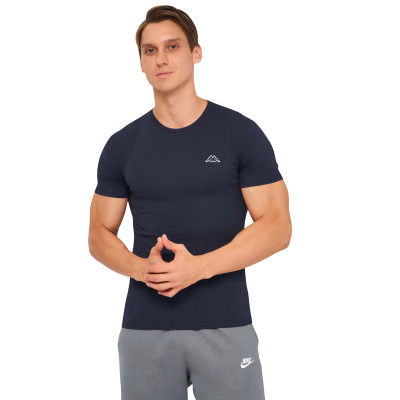 Футболка Kappa T-shirt Mezza Manica Girocollo K1304 BluNavy темно-синій XXL (8052394813843) Вінниця - фото 1