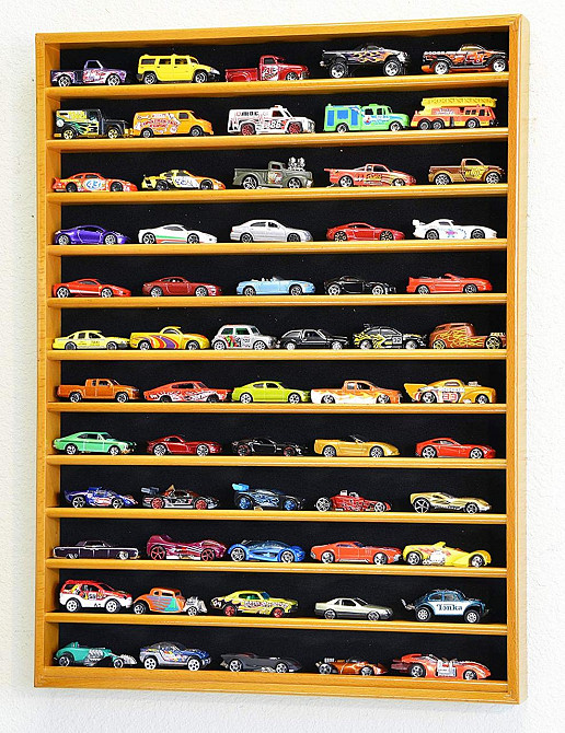 Стеллаж для игрушечных машинок 