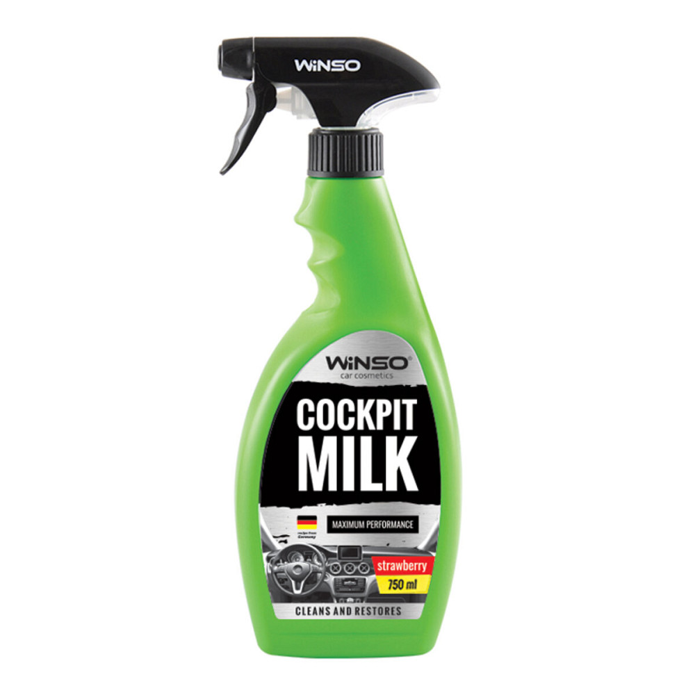Полироль-молочко для приборной панели Professional Cockpit milk Strawberry, 750мл Київ - фото 1