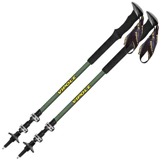 Палки трекинговые Vipole Base Camp Green DLX (S25 07) Вінниця