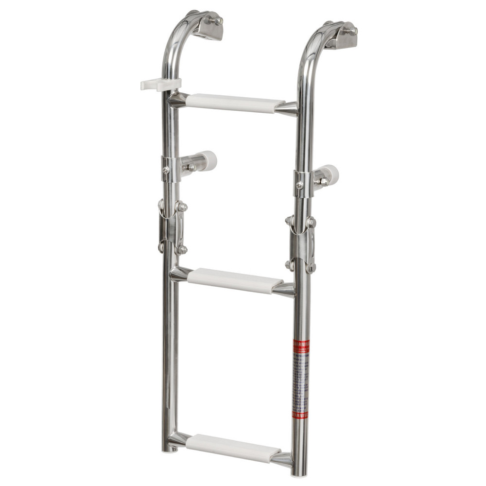 Лестница 1101030 1+2 складная нерж. 200х670 Черкассы - изображение 1