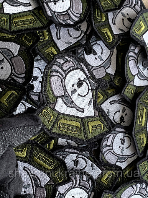 Шеврон ТАНКИСТ (Форма контурная. На липучке) Размер 8x8.5см Киев - изображение 5