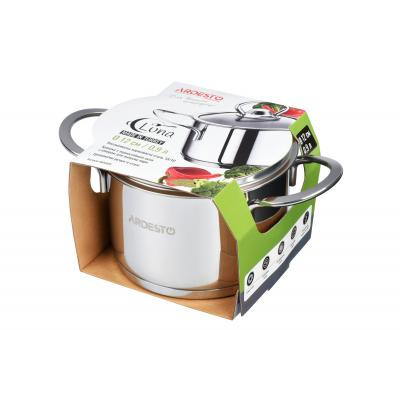 Каструля Ardesto Luna з кришкою 0,9 л (AR0609S) Вінниця - фото 4