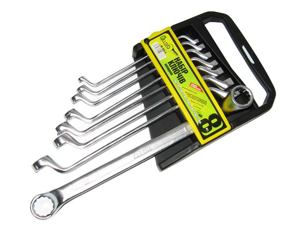 Набор ключей накидных 8 шт. 6 х22 мм. (НК-2031-8) Alloid Винница - изображение 1