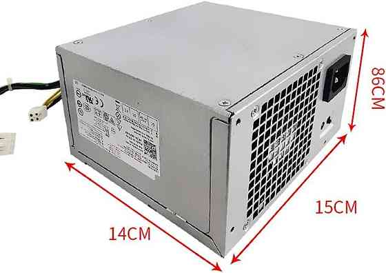 Блок живлення L290EM-00 AC290AM-00 B290EM-01 L290AM-00 чорний 290W ATX для Dell OptiPlex 3020/7020/9020 MT T1700 8+4Pin імпульсний Київ