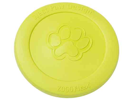 West Paw Zisc Flying Disc (Вест Пав Зиск) игрушка для собак фрисби Большой - 22 см., Зеленый Запорожье