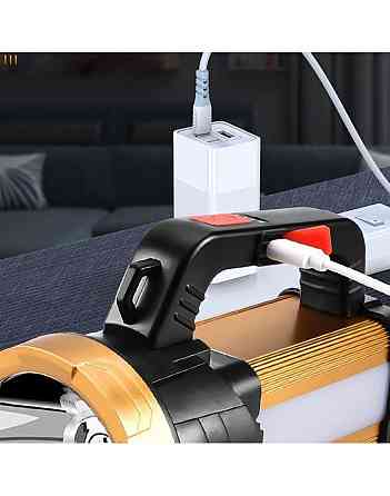 Фонарик Watton WT-615 аккумуляторный ручной LED Каменец-Подольский